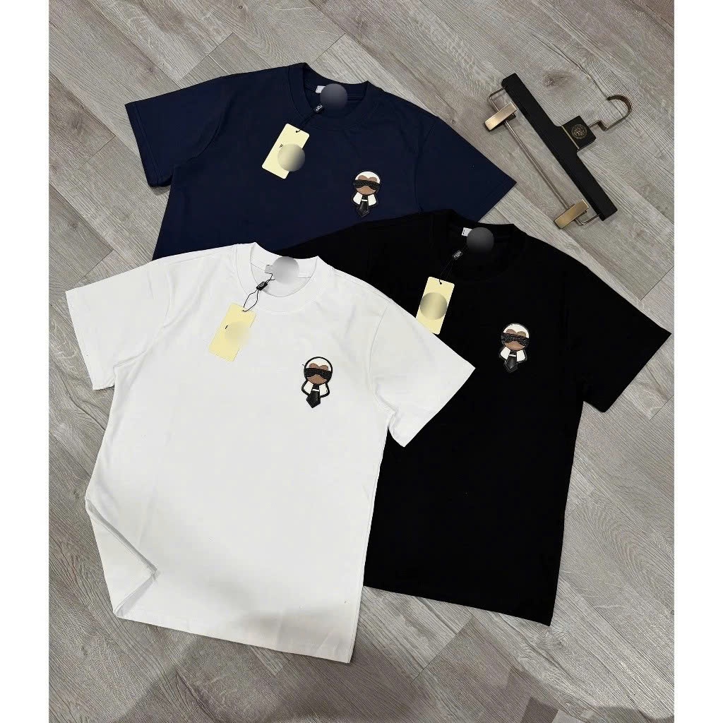 Phông Nam Fen Di Hình Thêu Con Người Cute Siêu Chất - Áo Thun Cộc Tay Chất Cotton Mẫu Mới 2026 | BigBuy360 - bigbuy360.vn
