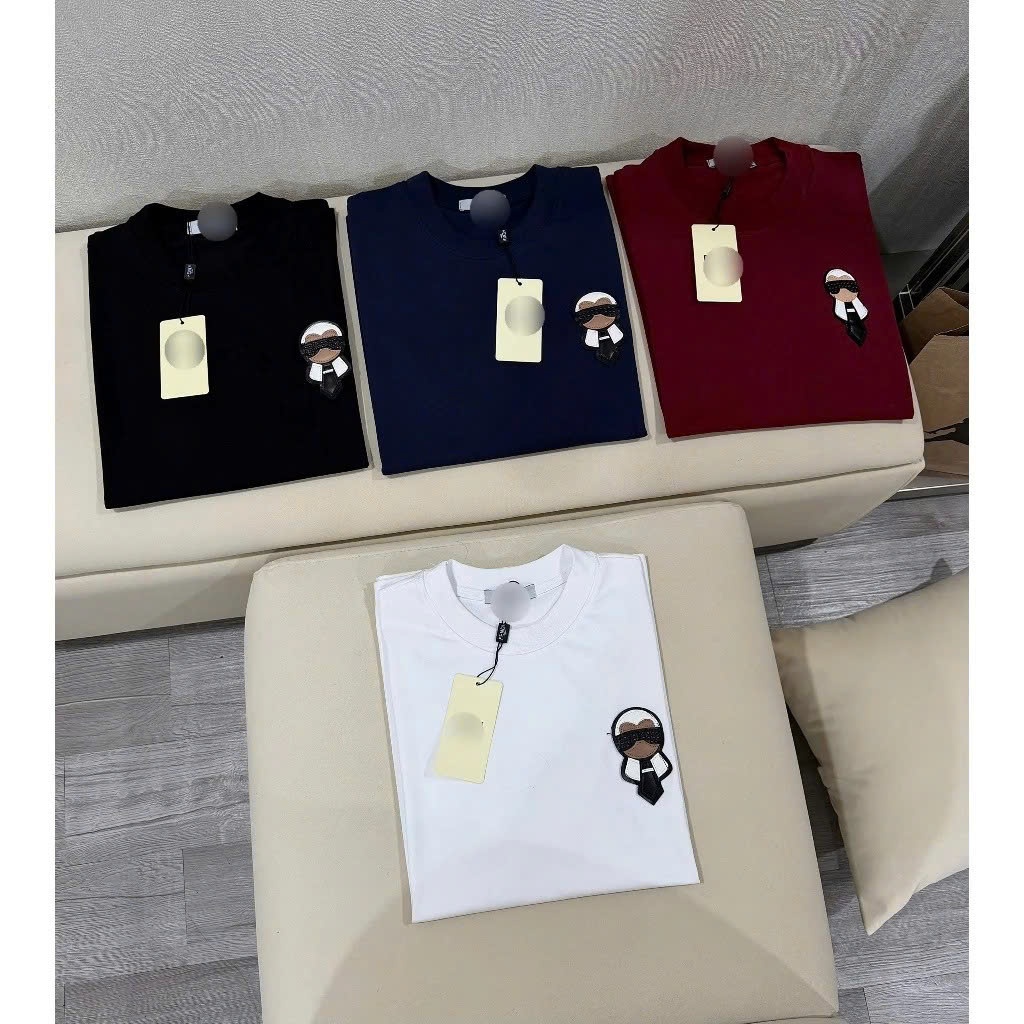 Phông Nam Fen Di Hình Thêu Con Người Cute Siêu Chất - Áo Thun Cộc Tay Chất Cotton Mẫu Mới 2026 | BigBuy360 - bigbuy360.vn
