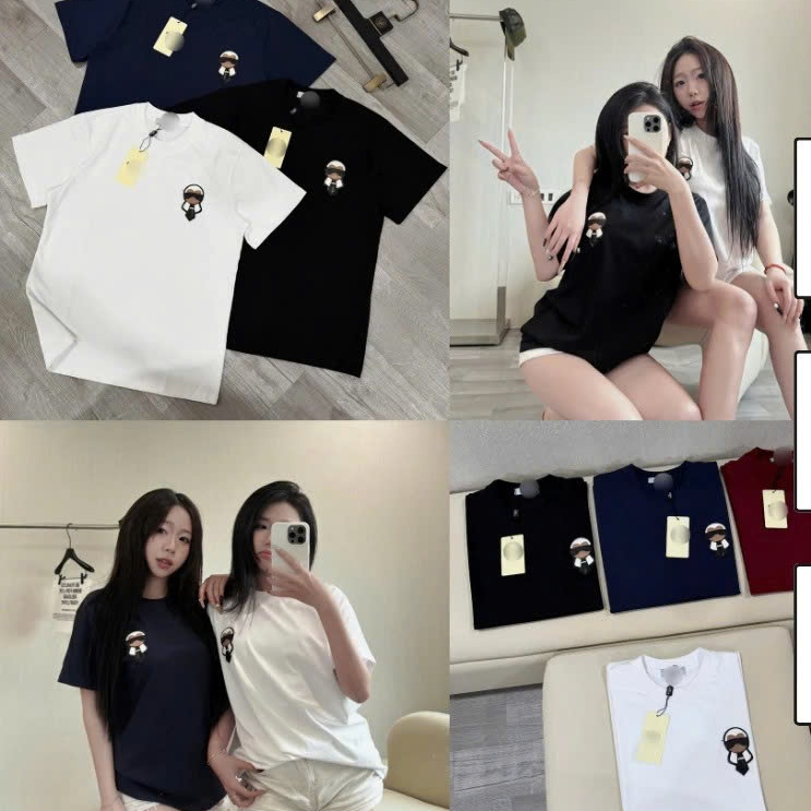 Phông Nam Fen Di Hình Thêu Con Người Cute Siêu Chất - Áo Thun Cộc Tay Chất Cotton Mẫu Mới 2026 | BigBuy360 - bigbuy360.vn