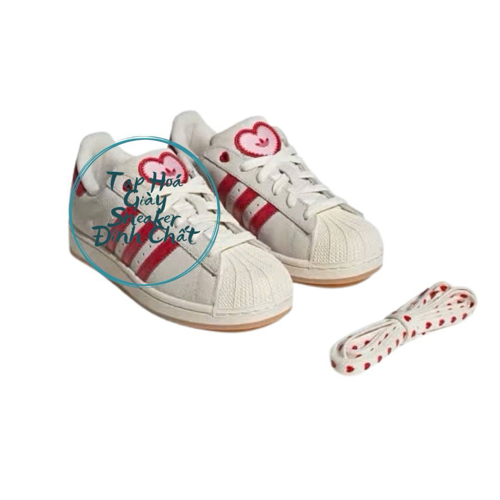 [ Hàng Sẵn ] Tặng bve Giày thể thao sò dây trái tim bản cao cấp