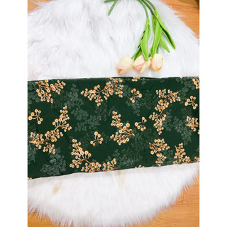 M731. vải lụa mango hoa may đồ bộ, đầm.. khổ 1.5m