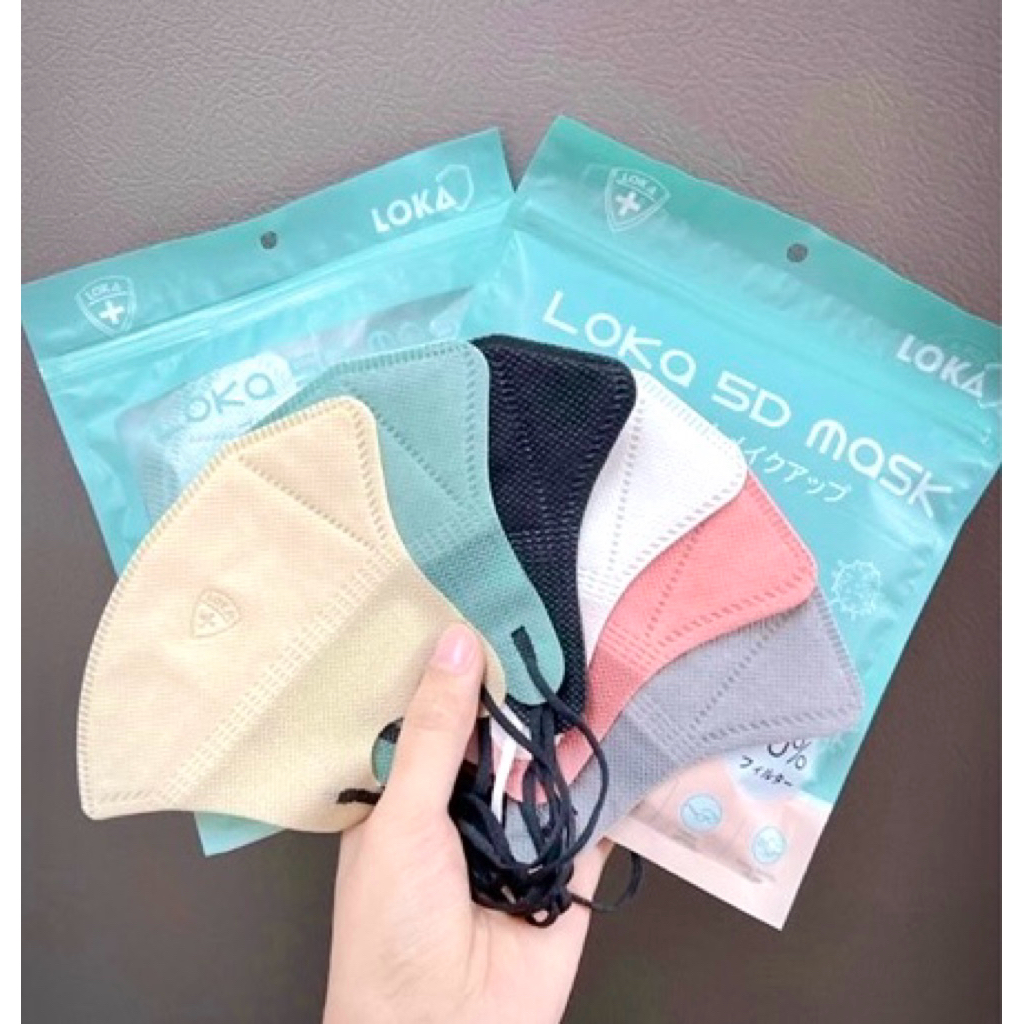 Khẩu trang 5D (1 thùng 200 cái)