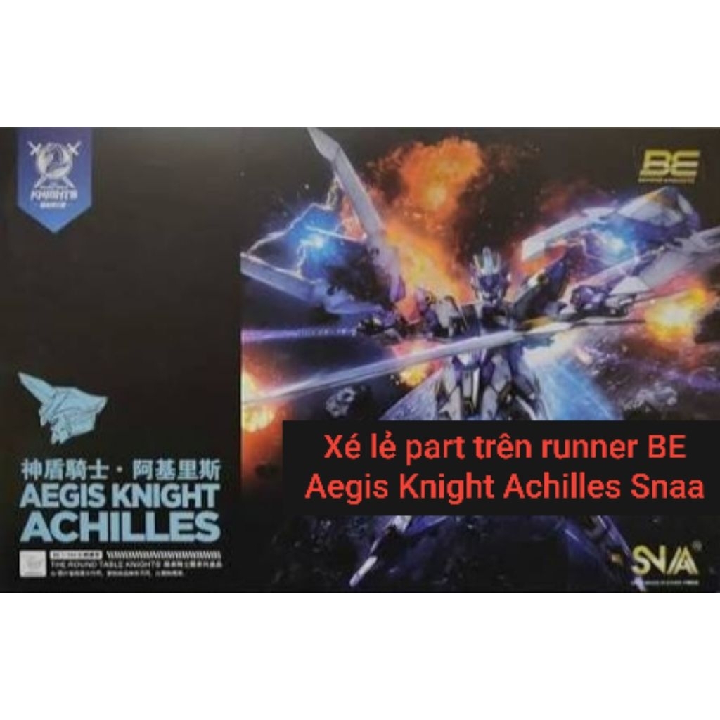 Xé lẻ part trên runner BE Aegis Knight Achilles Snaa ( VUI LÒNG ĐỌC MÔ TẢ )