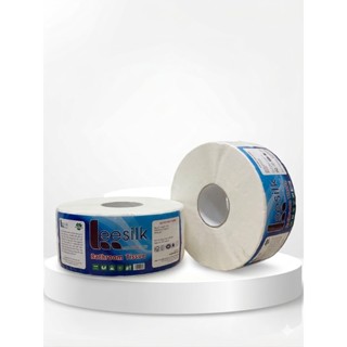 Giấy vệ sinh Công Nghiệp Cuộn Lớn 700g Leesilk Cao Cấp - Giấy Trắng Dai, Không Bụi, Tiết Kiệm Cho Văn Phòng và Gia Đình