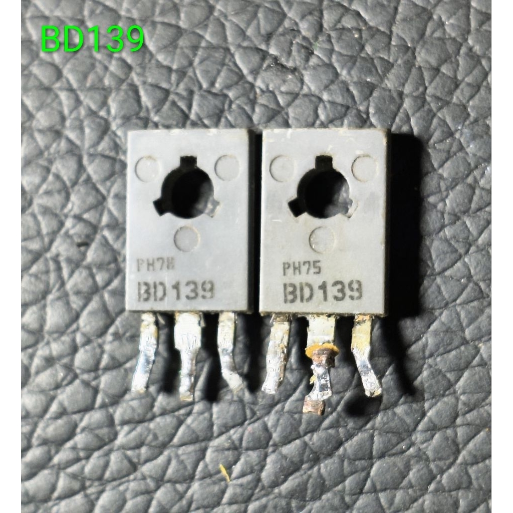 BD139 NPN và BD136, BD135 transistor Philips tháo máy