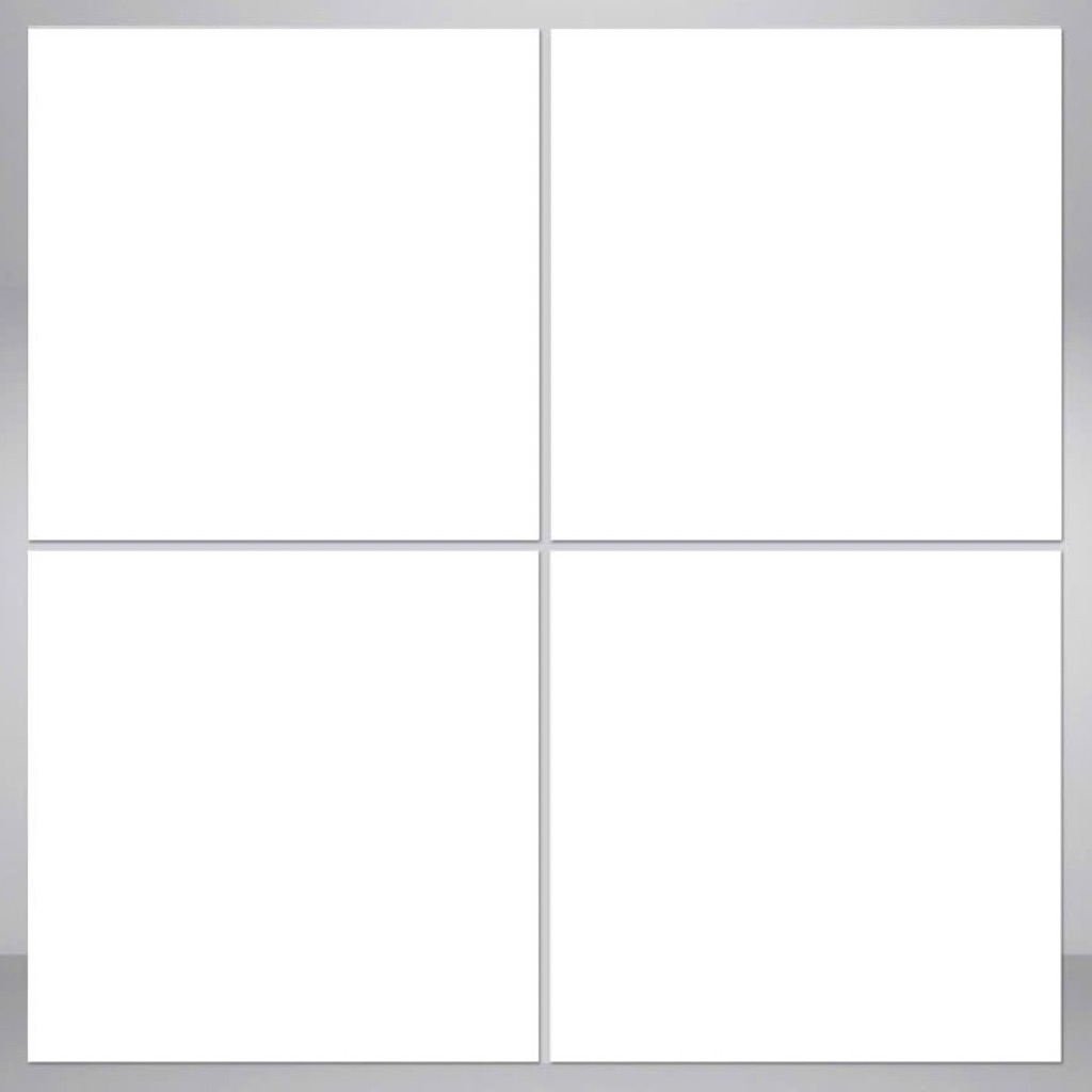 Gạch 60x60 trắng trơn