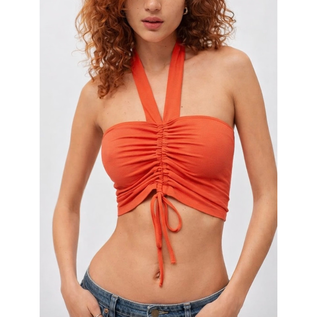 Áo croptop yếm Urban Outfitters