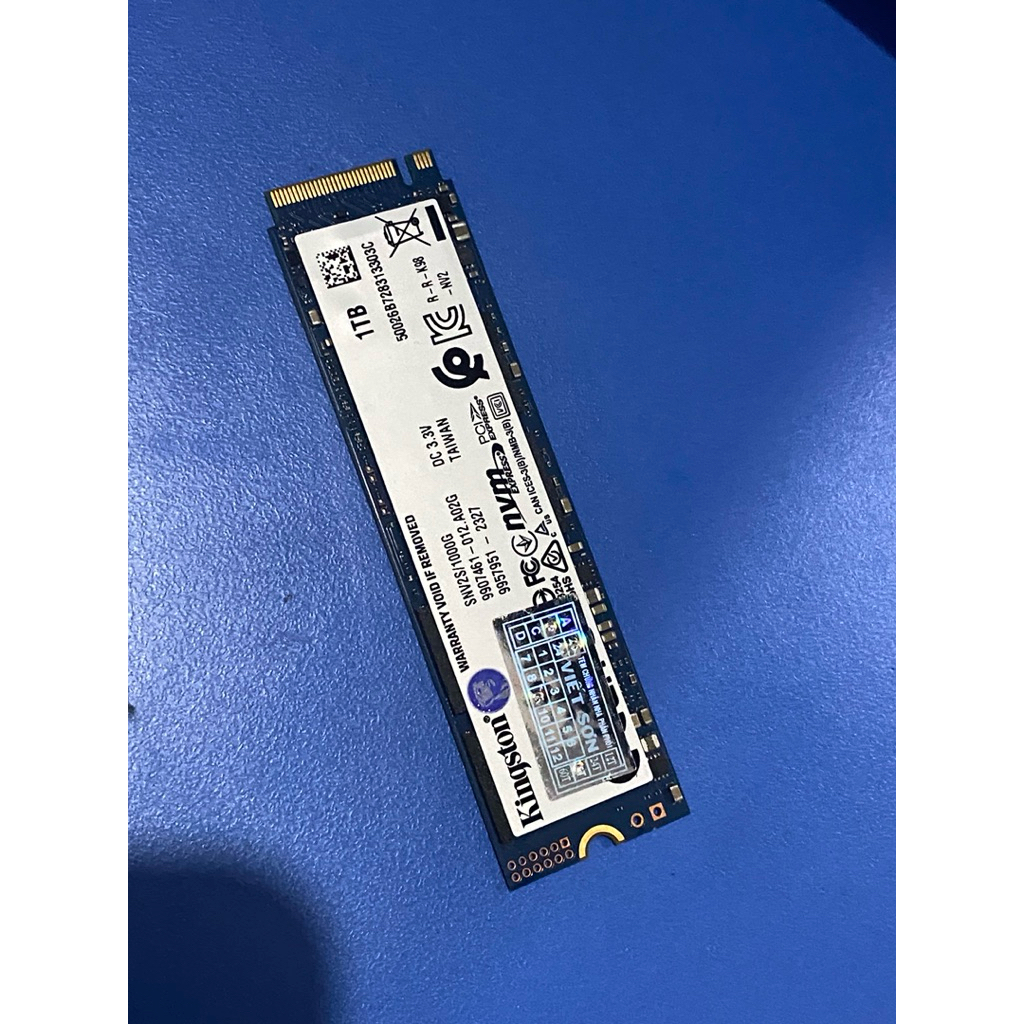 Ổ cứng SSD Kingston NV2 M.2 PCIe Gen4 NVMe 1TB