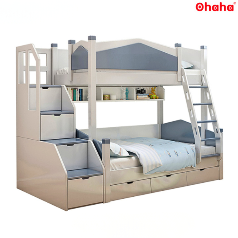 Giường tầng thông minh OHAHA - GTTM008 nhiều kích thước