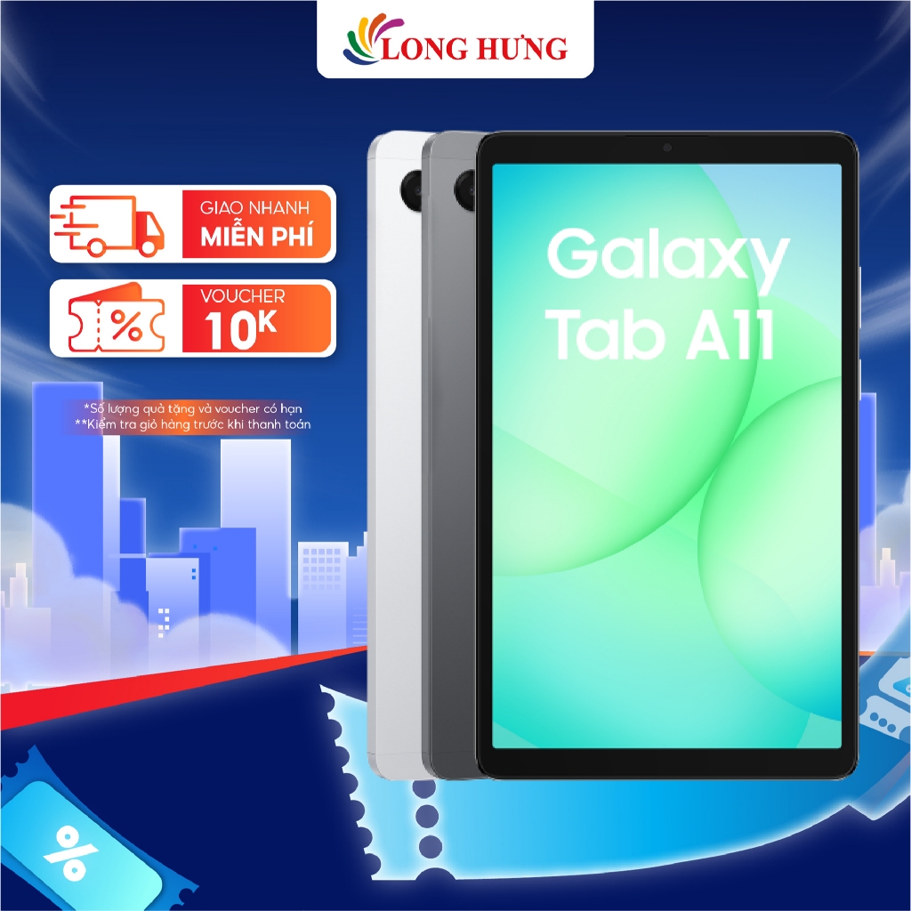 Máy tính bảng Samsung Galaxy Tab A11 Wifi/LTE - Hàng chính hãng