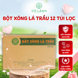 Bột Lá Trầu Không Cỏ Lành 12 Gói - Làm Sạch, Làm Hồng & Se Khít