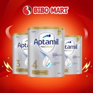 Sữa Bột  Aptamil Bạc Profutura Úc Đủ Số Phát Triển Toàn Diện Cho Bé Lon 900g - Bibo Mart