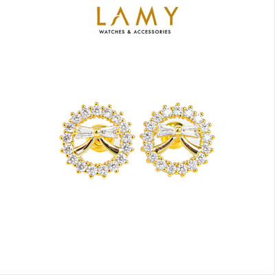 Khuyên tai nữ LAMY Solar Bow Earrings Gold 3284