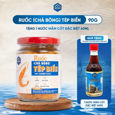 Ruốc (chà bông) tép biển Lê Gia