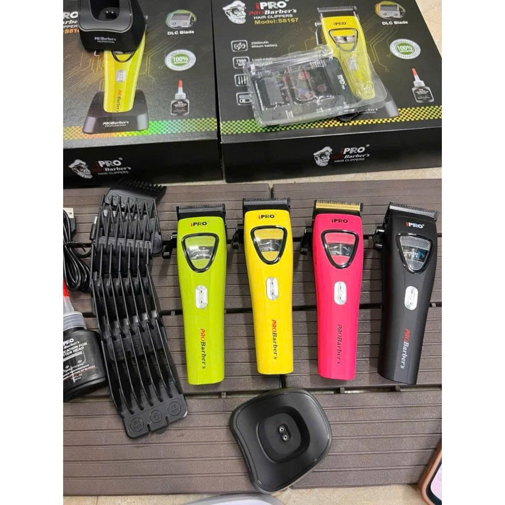 Tông đơ IPRO S8167 lưỡi đơn chuyên khung lược