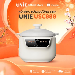 Nồi kho hầm dưỡng sinh 5in1 UNIE USC888, công suất 850W, nắp sứ kép cao cấp – giữ nhiệt, khóa ẩm bằng vi áp suất