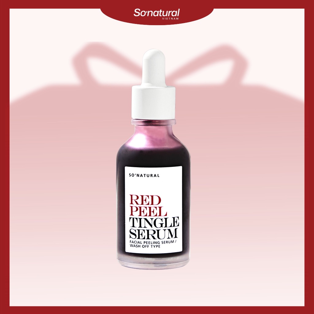 [Livestream] Serum Tinh Chất Red Peel So Natural - Peel Da Lành Tính, Đào Thải Tế Bào Chết & Làm Sán