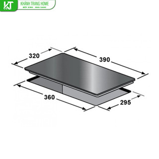 Bếp Từ Đơn Âm KAFF KF-330I chính hãng, bảo hành 36 tháng - Khánh Trang Home