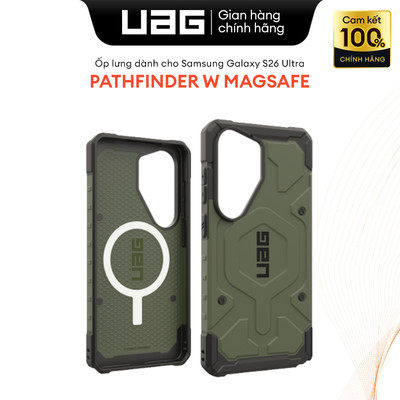 Ốp Lưng Galaxy S26 Ultra UAG Pathfinder Magnetic - Chống Sốc Quân Đội 5.4m, Có Sạc Từ Tính