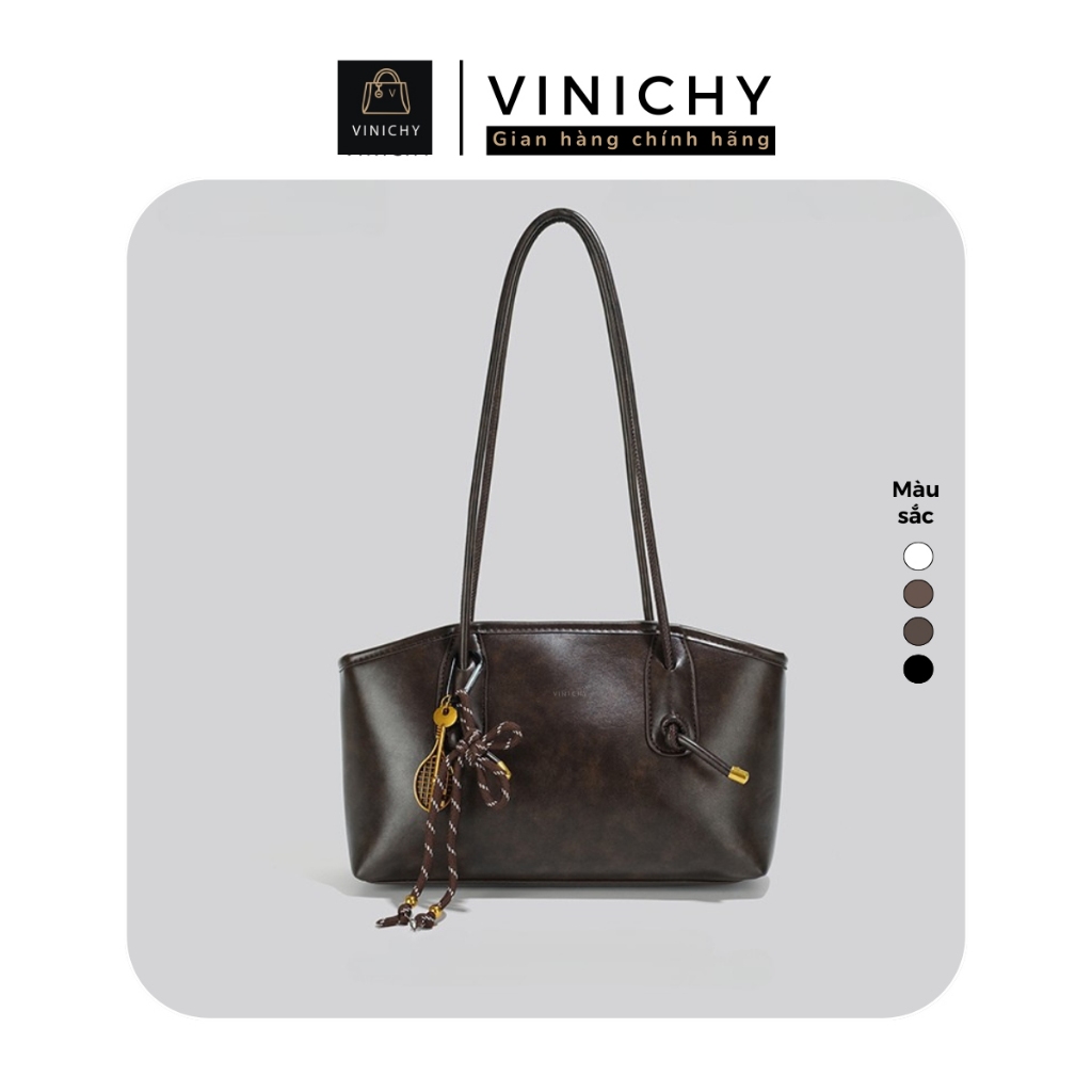 Túi xách nữ đeo vai VINICHY, tote dung tích lớn size 30cm HA735