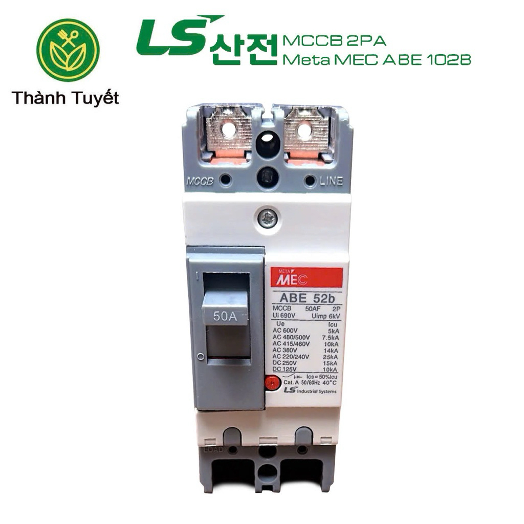 Aptomat MCCB 2 Pha LS ABE 30A~100A