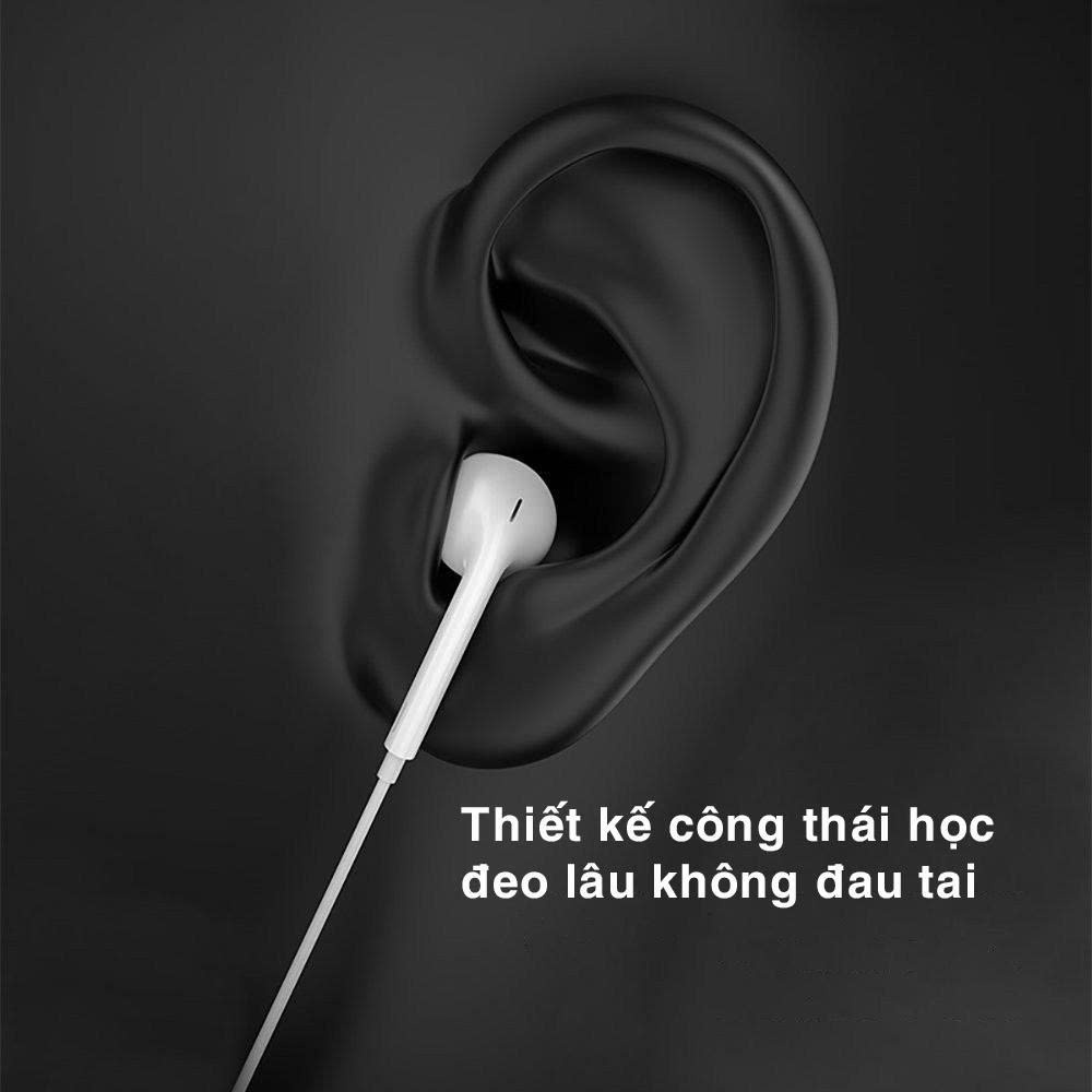 Tai nghe có dây nhét tai Rockspace ES06 chuẩn cắm dành cho IP - Hàng bảo hành 12 tháng | BigBuy360 - bigbuy360.vn