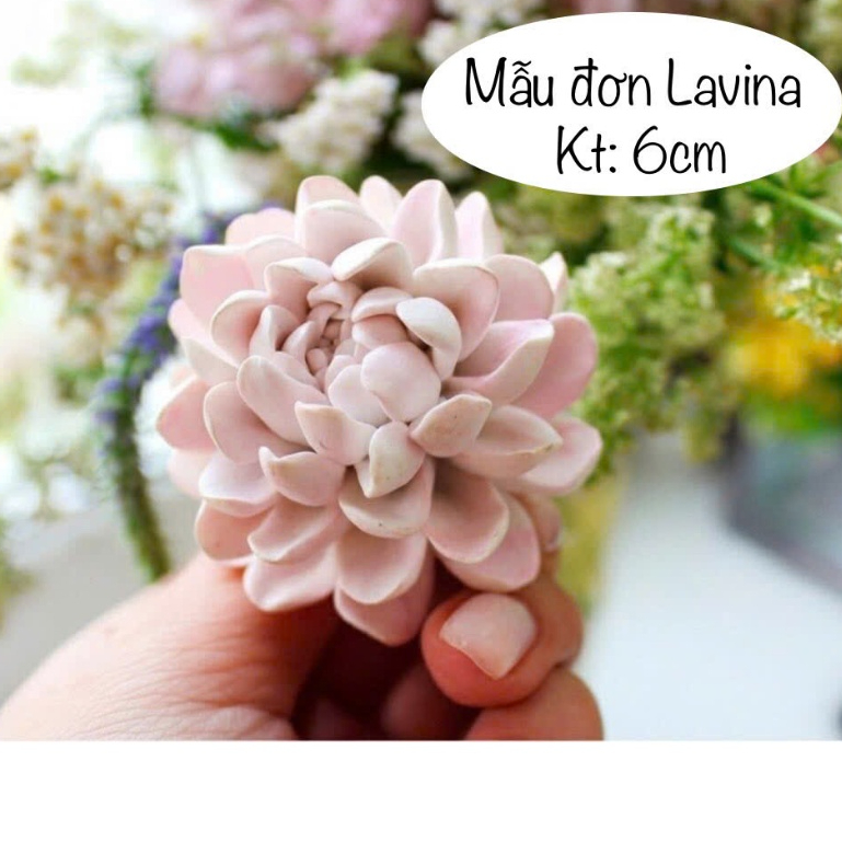 Khuôn silicon Mẫu đơn Lavina
