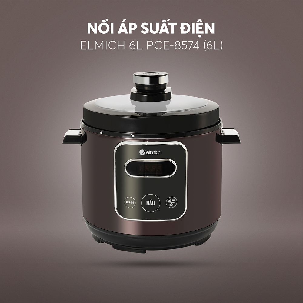 Nồi áp suất điện Elmich 6L PCE-8574 Chính hãng Elmich