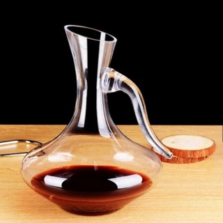 Bình thở rượu vang pha lê có quai lửng dung tích 1900ml