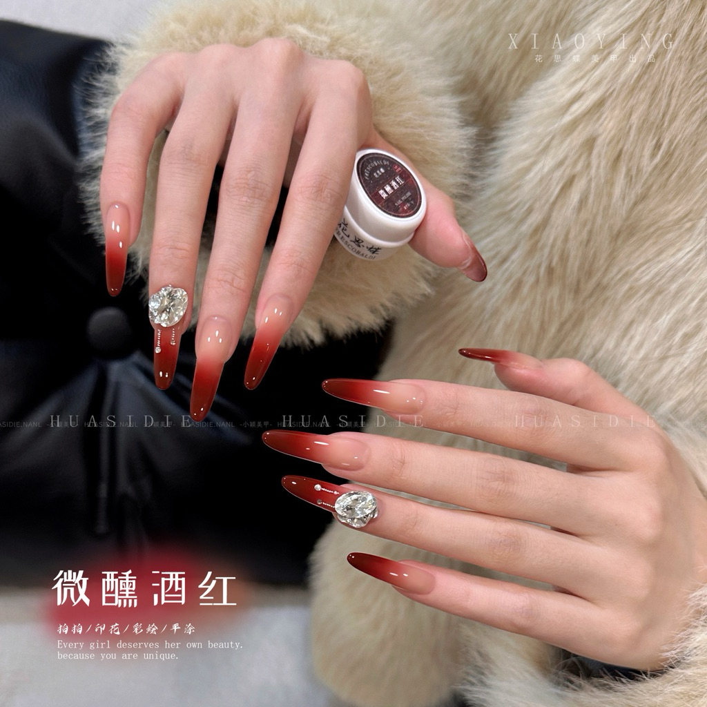 Gel dặm ombre màu đỏ ruou Frescobaldi hũ mới