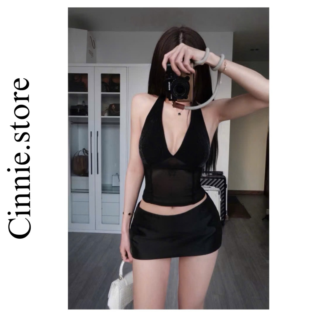 ÁO YẾM CỔ V BLING BLING | 𝑪𝒊𝒏𝒏𝒊𝒆.𝒔𝒕𝒐𝒓𝒆