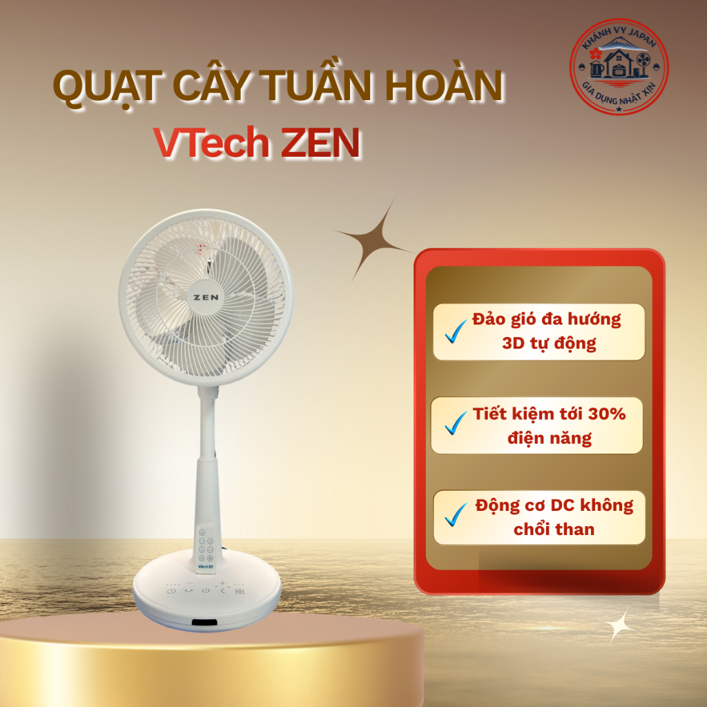 Quạt cây tuần hoàn VTech ZEN