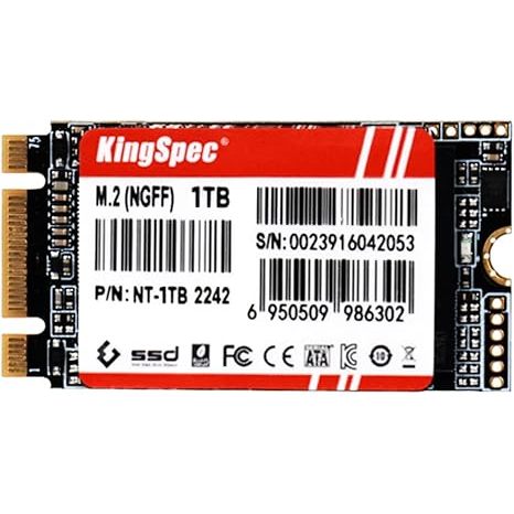 Ổ cứng SSD M2 SATA 2242  1Tb KingSpec M.2