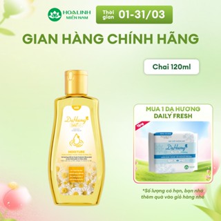 Dung dịch vệ sinh Dạ hương Daily Fresh Moisture - Tăng cường thành phần DƯỠNG ẨM 120ml