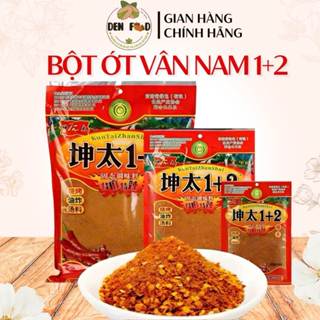 (gói 100g) Ớt Bột Vân Nam Kuntai Trộn Tê Cay 1+2 Tẩm ướp đồ nướng, pha chế đồ chấm - Ăn Vặt Denfood