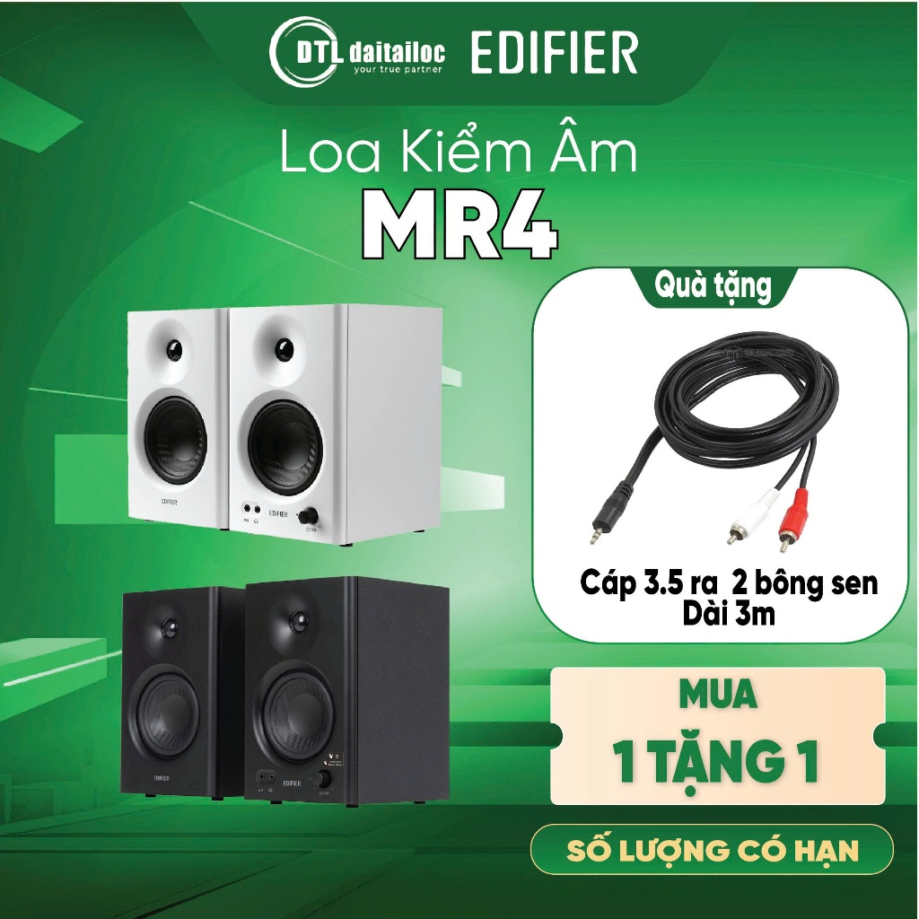 Loa vi tính Edifier MR4 Hàng Chính Hãng | Bảo Hành 12 Tháng