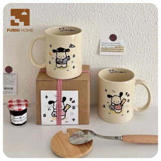 [FURNI HOME] Set cốc sứ quà tặng cute dễ thương tặng bạn trai bạn gái sinh nhất tốt nghiệp (Cốc+hộp nơ+thiệp)