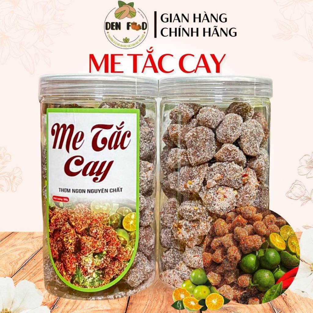 Me Tắc Xí Muội Chua Cay - Ăn Vặt Denfood