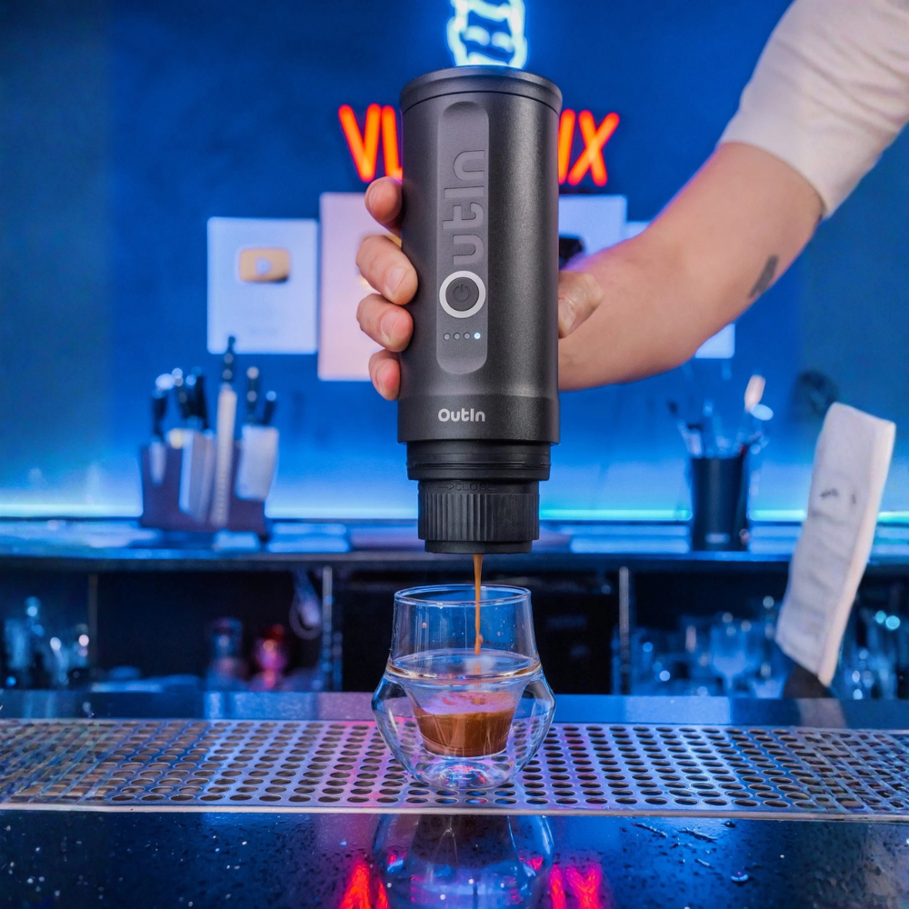 Máy Pha Cà Phê OutIn NaNo Portable Espresso Machine Cầm Tay Nhỏ Gọn