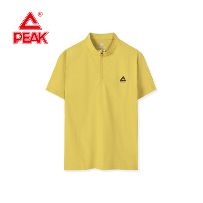 Áo Phông Thể Thao Nam Nữ PEAK Travel Cổ Khoá Công Nghệ P-DRY siêu khô thoáng FW6253171 FW6253192