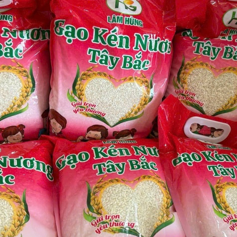 Gạo Kén Nương Tây Bắc - Túi 5kg - Đặc sản vùng cao Tây Bắc