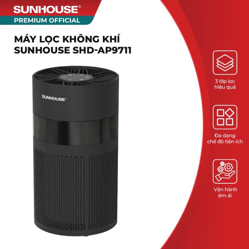Máy lọc không khí SUNHOUSE SHD-AP9711