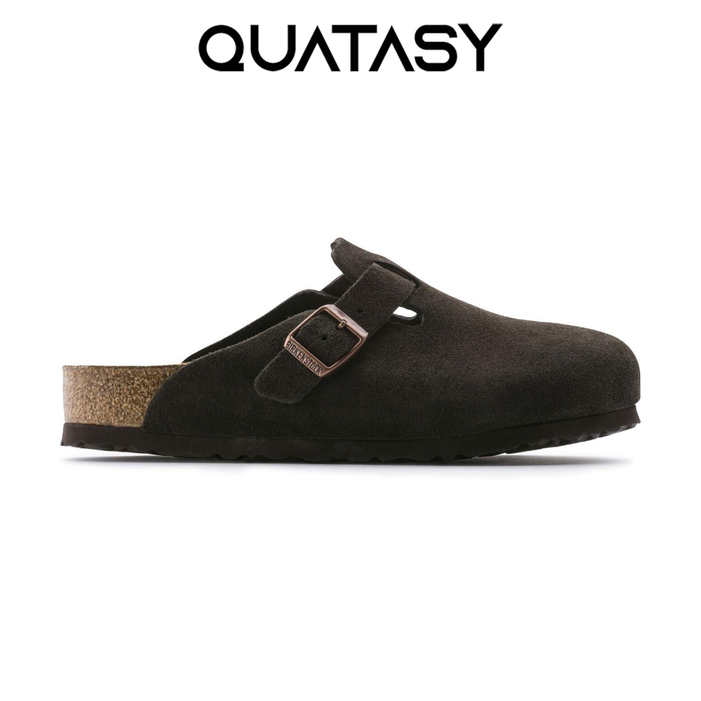 Giày Birkenstock Boston Soft Footbed Mocha chính hãng