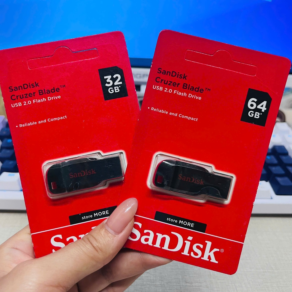 USB SanDisk Cruzer Blade 32GB 64GB