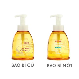 Nước rửa bình sữa tạo bọt Wesser