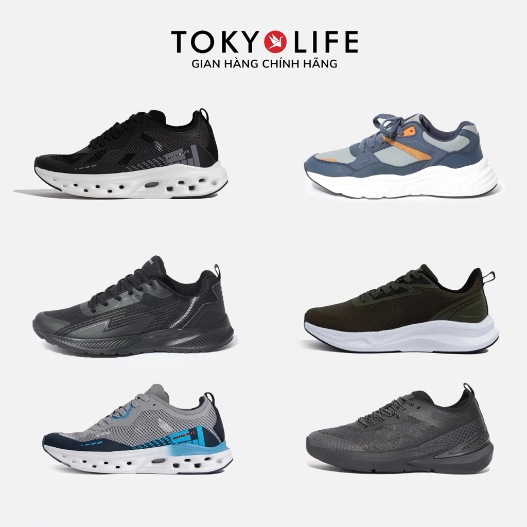 Tổng hợp giày thể thao nam nhẹ, êm, thoáng khí TOKYOLIFE