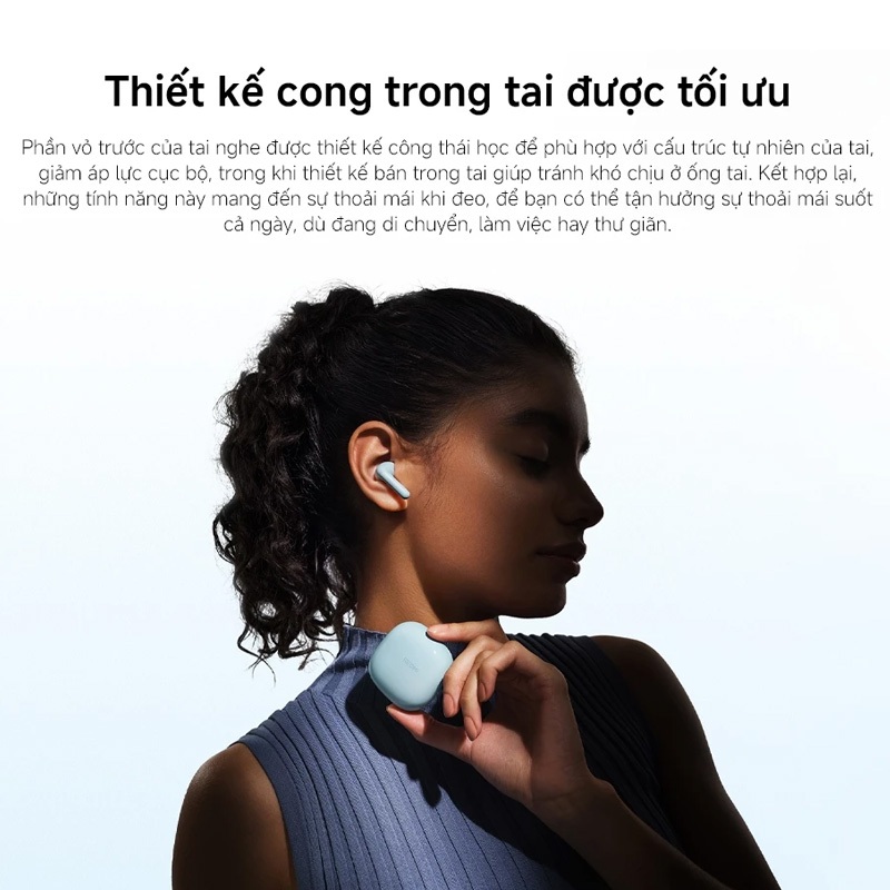 Tai nghe Bluetooth REDMI Buds 8 Active | 37 Giờ Nghe Nhạc | Bluetooth 5.4 | Kết Nối Thông Minh | BigBuy360 - bigbuy360.vn
