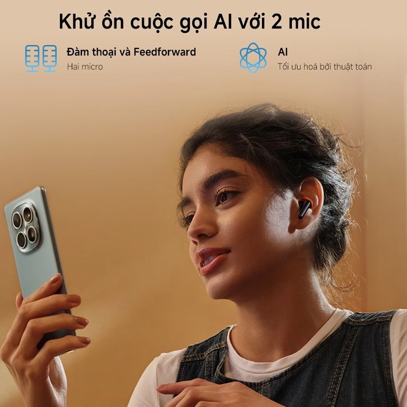 Tai nghe Bluetooth REDMI Buds 8 Active | 37 Giờ Nghe Nhạc | Bluetooth 5.4 | Kết Nối Thông Minh | BigBuy360 - bigbuy360.vn