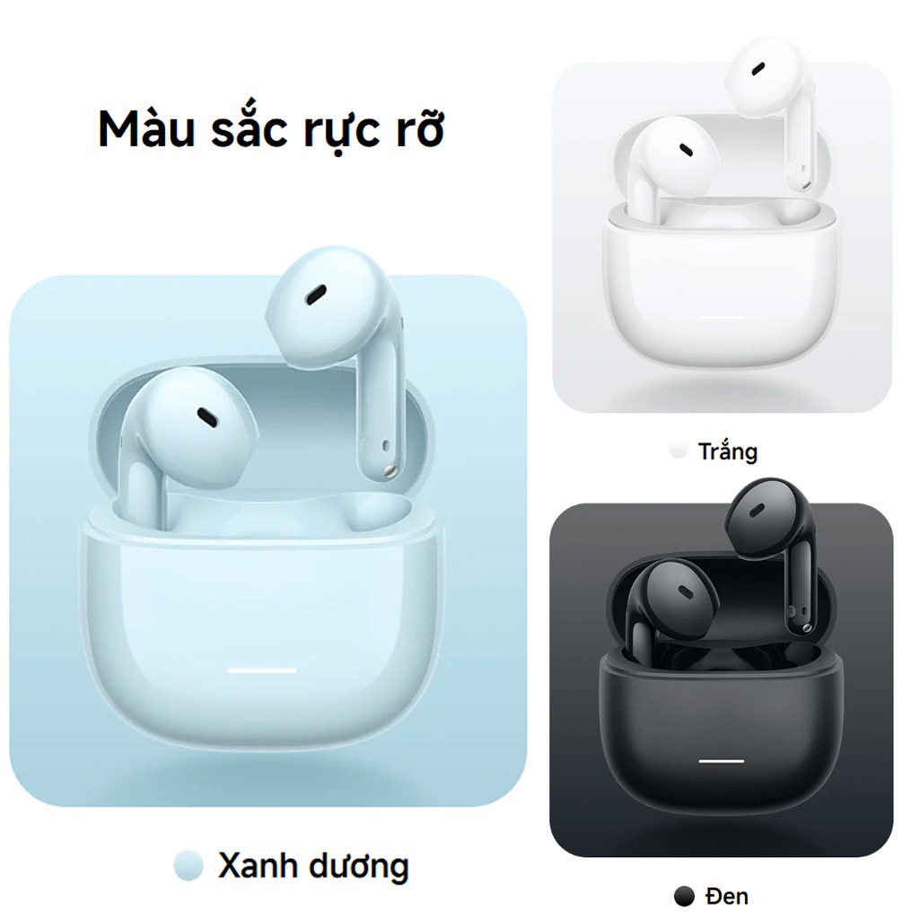 Tai nghe Bluetooth REDMI Buds 8 Active | 37 Giờ Nghe Nhạc | Bluetooth 5.4 | Kết Nối Thông Minh | BigBuy360 - bigbuy360.vn