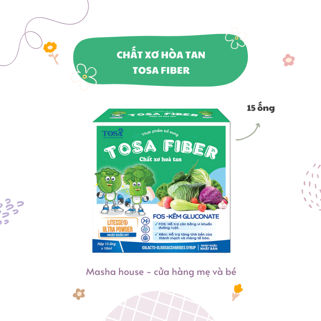 Chất Xơ Hoà Tan Tosa Fiber - Chất Xơ Tự Nhiên